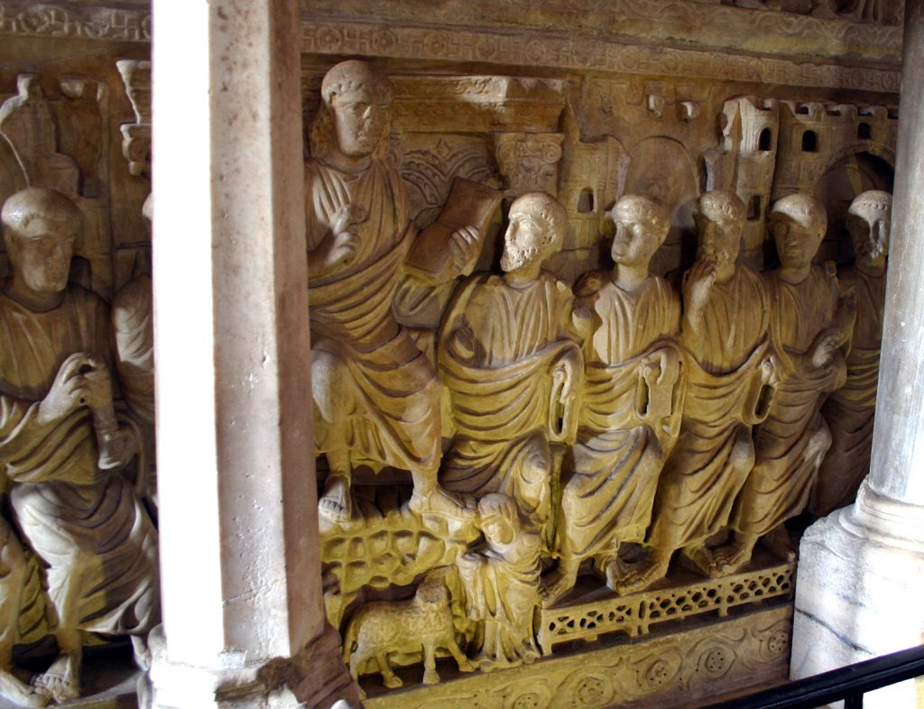 Sarcofago Stilicone basilica sant'Ambrogio milan italy roman empire