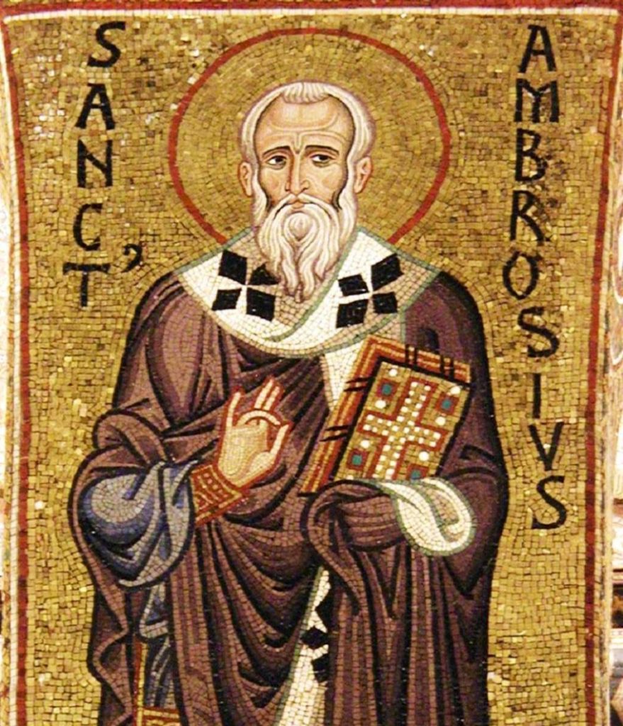 saint Ambrose of Milan
