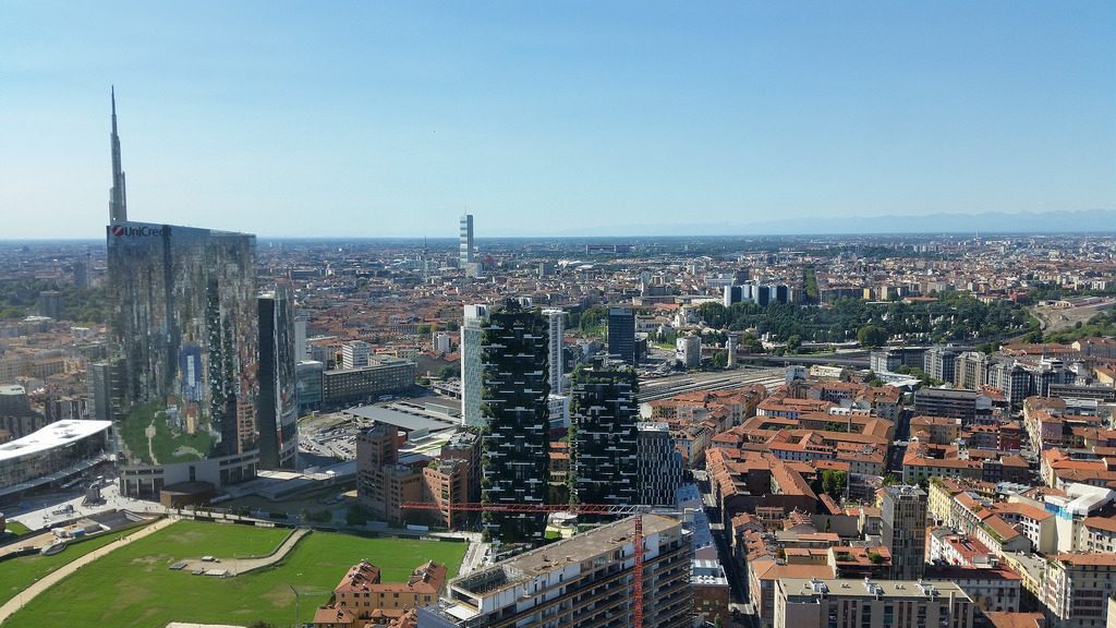 belvedere skyscraper palazzo Lombardia panorama